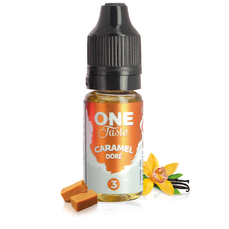 10ml E.Tasty E-liquide Caramel Doré One Taste