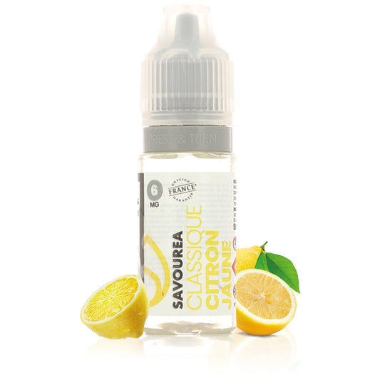 10ml Savourea E-liquide Citron Jaune