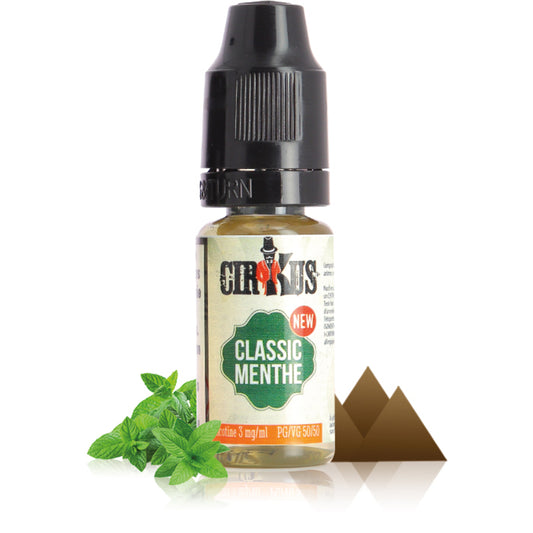 10ml E-liquide Classic Menthe – Cirkus