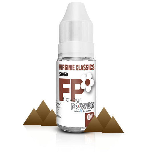 10ml Flavour Power Classic Virginie Classics 50/50 E-liquide