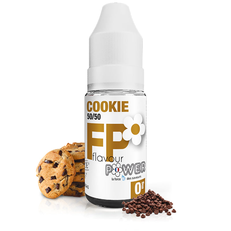 10ml Flavour Power Cookie 50/50 E-liquide