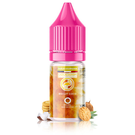 10ml E-liquide LiquidArom - Biscuit coco