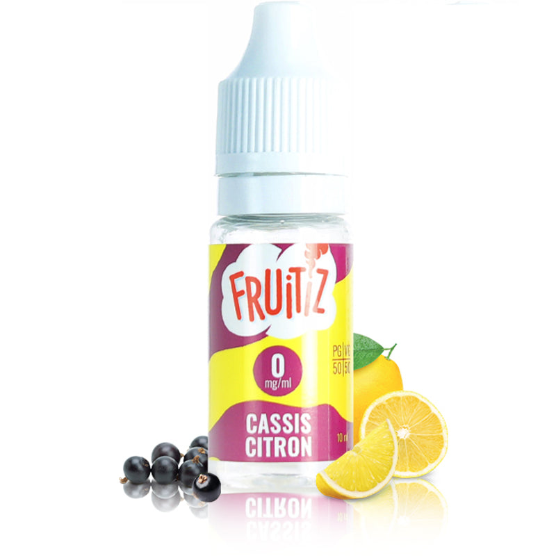 10ml Fruitiz E-liquide Cassis Citron