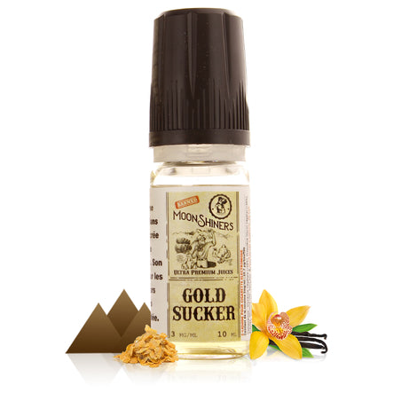 10ml Le French Liquide E-liquide Gold Sucker 10ml MoonShiners