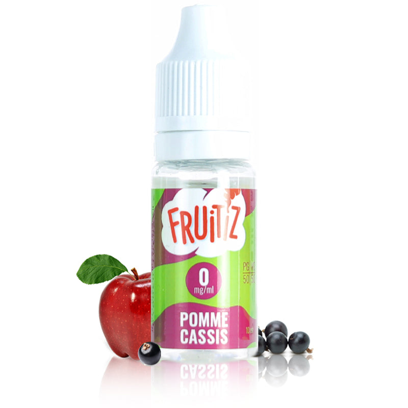 10ml Fruitiz E-liquide Pomme Cassis