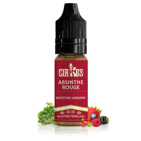 10ml E-liquide Absinthe Rouge Sel de Nicotine – CIRKUS