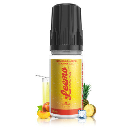 10ml Le French Liquide E-liquide Ananas Pêche 10ml Leemo