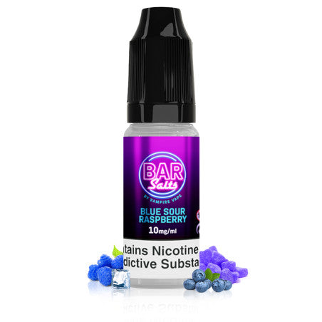 10ml Vampire Vape Blue Sour Raspberry Sel de Nicotine Bar Salts