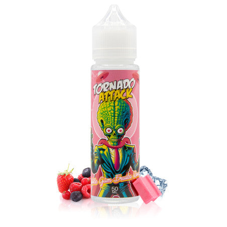 50ml Aroma Zon Bubble Gum Fruits Rouges Tornado Attack