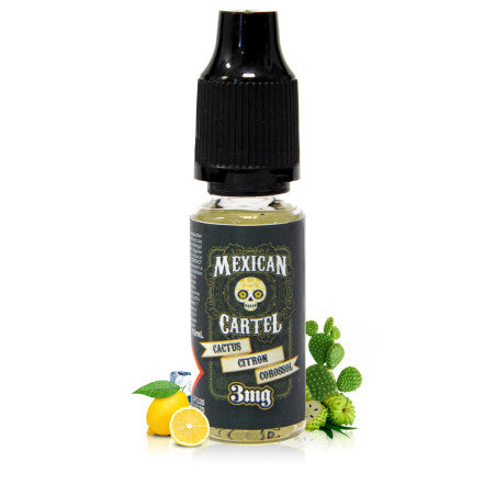 10ml Mexican Cartel E-liquide Cactus Citron Corossol