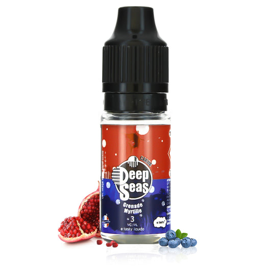 10ml E.Tasty E-liquide Card Deep Seas