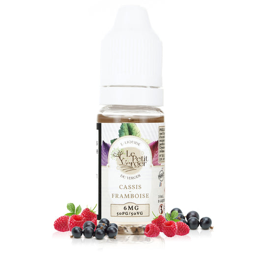 10ml E-liquide Savourea Cassis Framboise Le Petit Verger