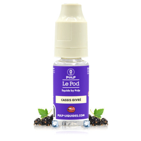 10ml Pulp E-liquide Cassis Givré Le Pod Liquide