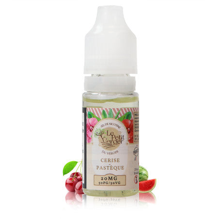 10ml Savourea E-liquide Cerise Pastèque Sel de Nicotine Le Petit Verger