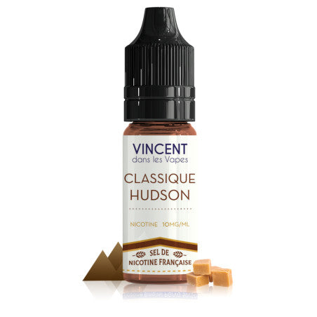 10ml Vincent dans les vapes Classic Hudson Sel de Nicotine