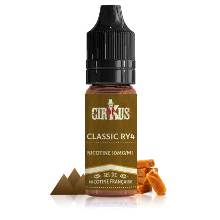 10ml E-liquide Classic RY4 Sel de Nicotine – CIRKUS