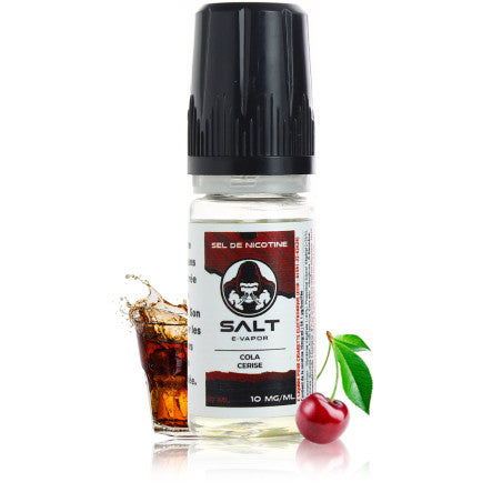 10ml Le French Liquide E-liquide Cola Cerise Sel de Nicotine