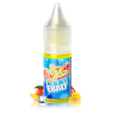 10ml Eliquid France E-liquide Crazy Mango Sel de Nicotine Fruizee