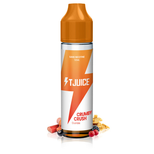 50ml T-Juice E-liquide Crumby Crush