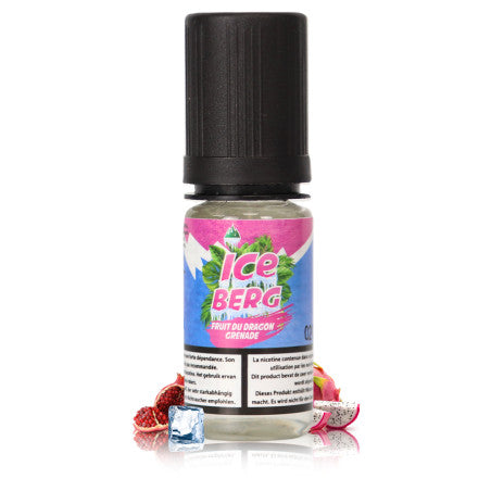 10ml O'Jlab E-liquide Dragon Grenade Sel de Nicotine Iceberg