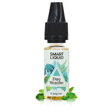 10ml Smart Liquid E-liquide Duo Menthe