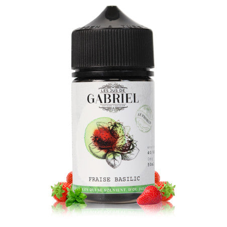 50ml H2O Fraise Basilic Jus de Gabriel - Laboratoire H2O