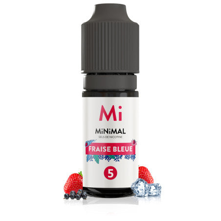 10ml Minimal E-liquide Fraise Bleue 10ml Minimal - The Fuu