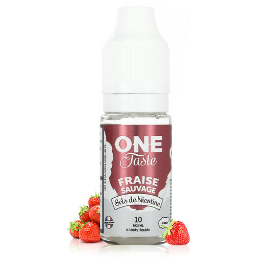 10ml E.Tasty Fraise Sauvage Sels de Nicotine One Taste