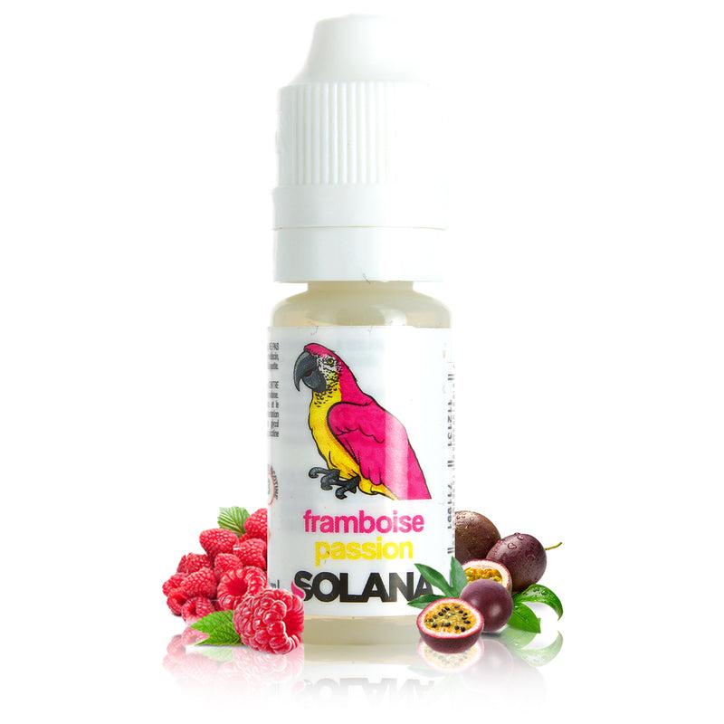 10ml Solana E-liquide Framboise Passion