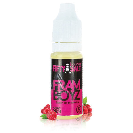 10ml Liquideo E-liquide Framboyz Sel de Nicotine Fifty