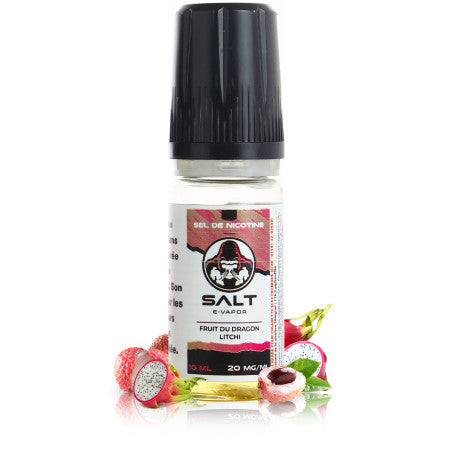 10ml Le French Liquide E-liquide Fruit du Dragon Litchi Sel de Nicotine