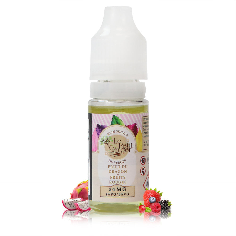 10ml E-liquide Savourea Fruits du Dragon Fruits Rouges Sel de Nicotine Le Petit Verger