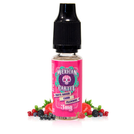 10ml Mexican Cartel E-liquide Fruits Rouges Cassis Framboises