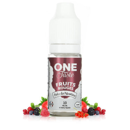 10ml E.Tasty E-liquide Fruits Rouges Sels de Nicotine One Taste