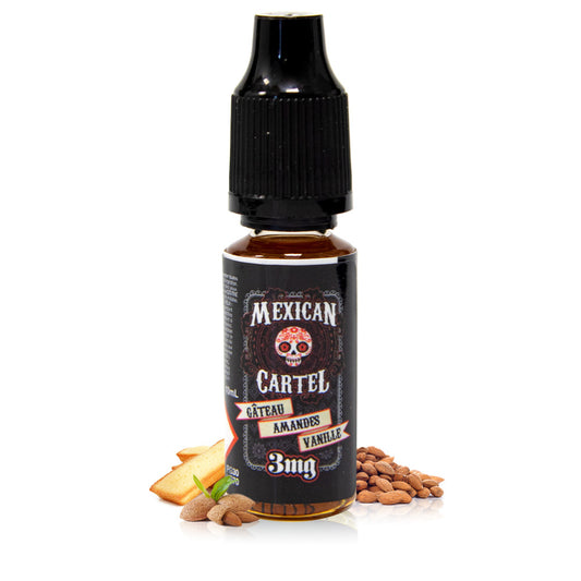 10ml Mexican Cartel E-liquide Gâteau Amandes Vanille