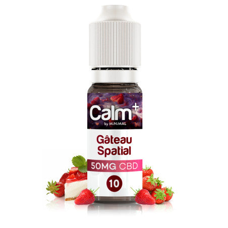 10ml The Fuu E-liquide Gâteau Spatial CBD Calm+