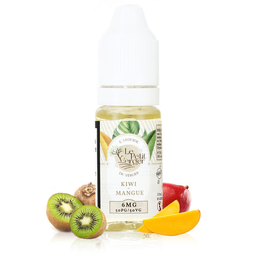 10ml E-liquide Savourea E-liquide Kiwi Mangue Le Petit Verger