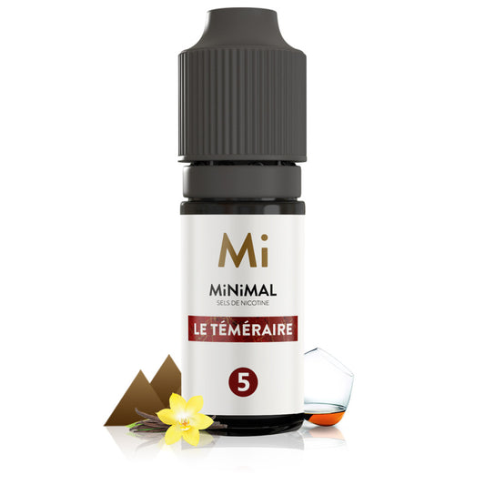 10ml Minimal E-liquide Le Téméraire 10ml Minimal