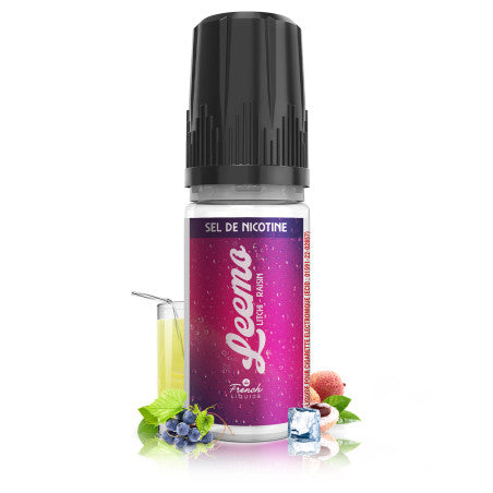 10ml Le French Liquide E-liquide Litchi Raisin Sel de Nicotine Leemo