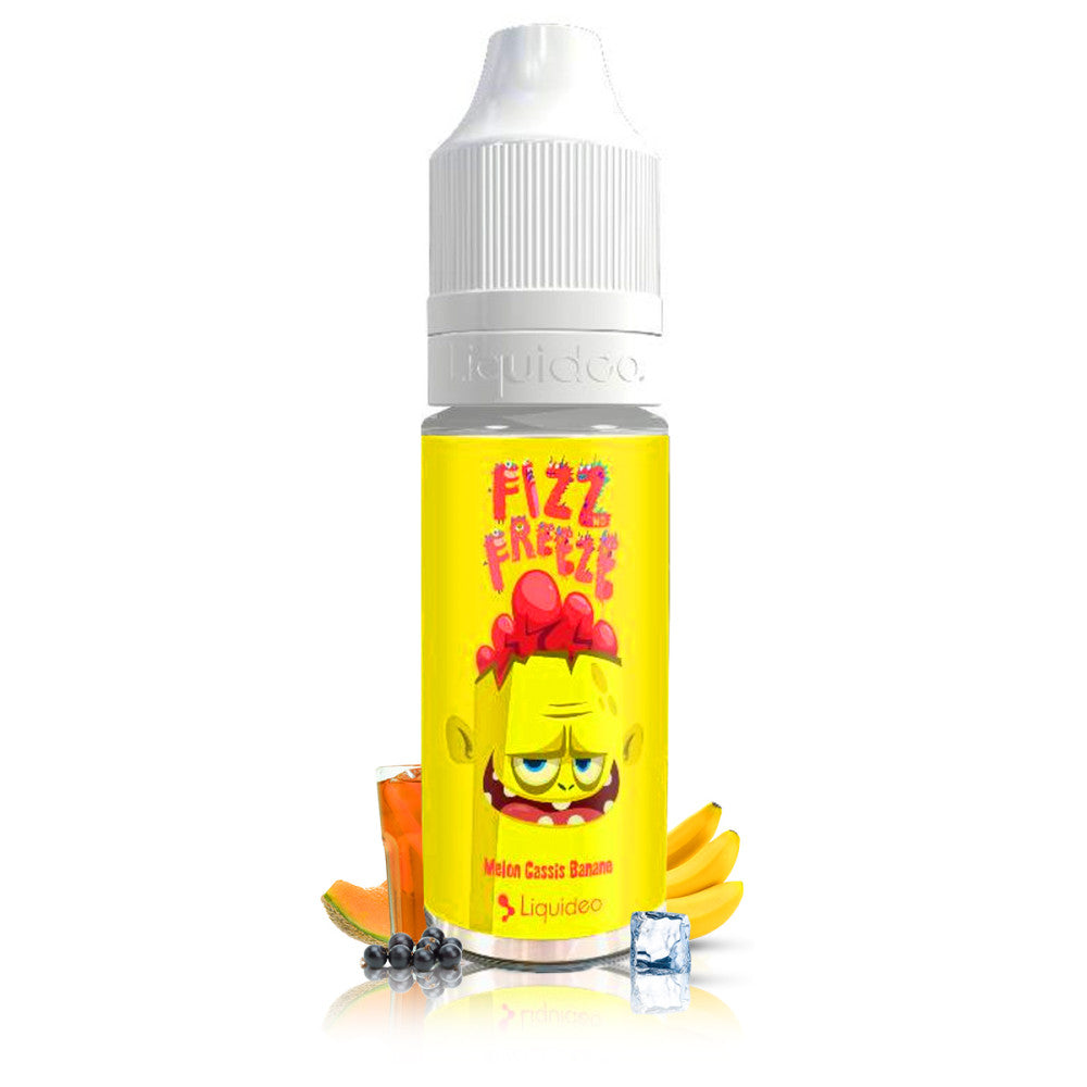 10ml Liquideo E-liquide Melon Cassis Banane Fizz and Freeze