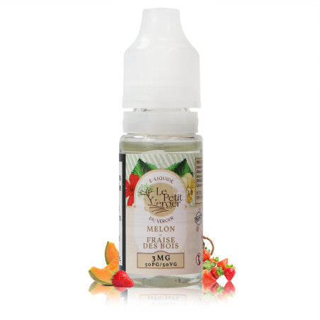 10ml Savourea E-liquide Melon Fraise des Bois Le Petit Verger