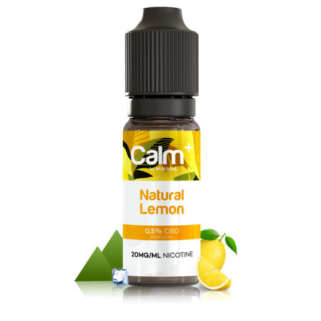 10ml The Fuu E-liquide Natural Lemon CBD Calm+