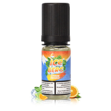 10ml O'Jlab E-liquide Orange Citron Sel de Nicotine Iceberg