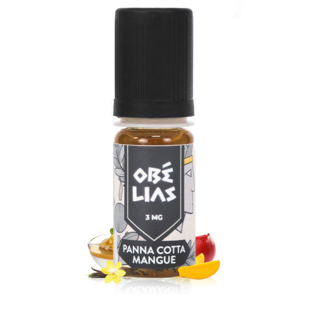 10ml E-liquide Panna Cotta Mangue Obélias - Cookin’Cloud