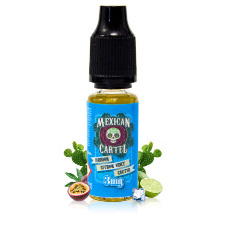 10ml Mexican Cartel E-liquide Passion Citron Vert Cactus