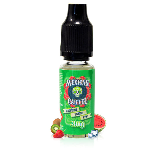 10ml Mexican Cartel E-liquide Pastèque Fraise Kiwi