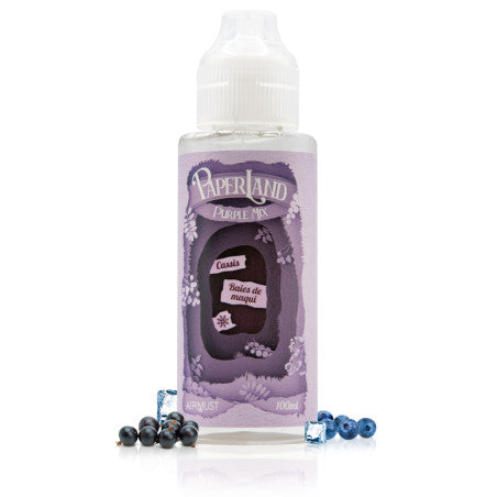 100ml Airmust Purple Mix Paperland