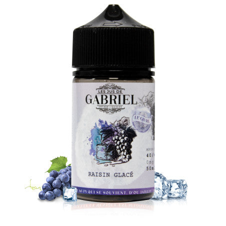 50ml H2O Raisin Glacé Jus de Gabriel - Laboratoire H2O