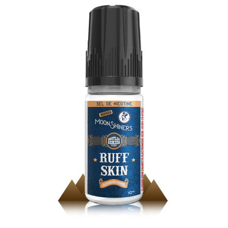 10ml Le French Liquide E-liquide Ruff Skin Authentic Blend Sel de Nicotine MoonShiners