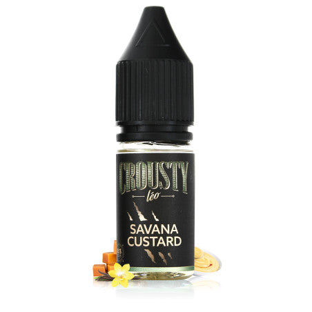 10ml Cookin'Cloud E-liquide Savana Custard Crousty Léo